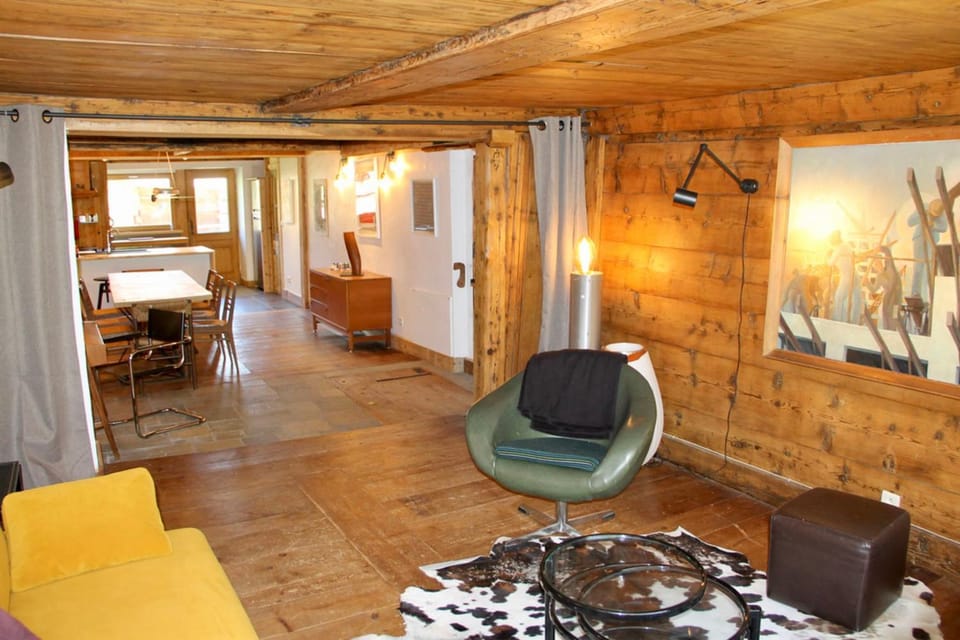Alpine cocoon Sauna Mountain view Apartment in Les Houches