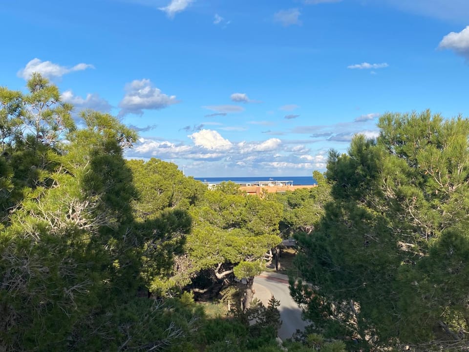 Appartement NoBe Es Pujols proche plage, vue mer Apartment in Es Pujols