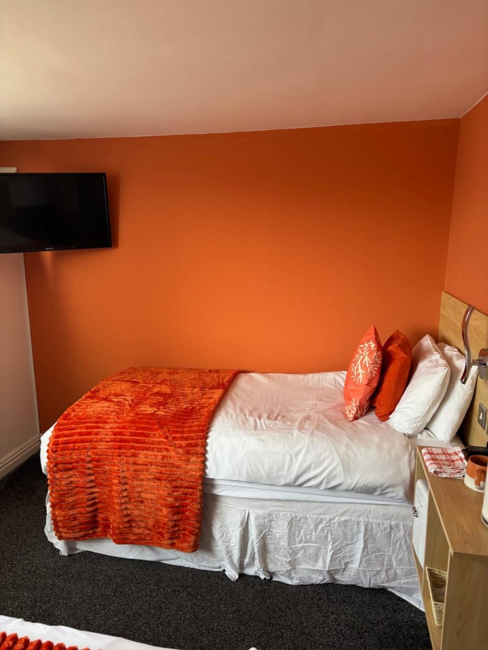 Bed, TV and multimedia