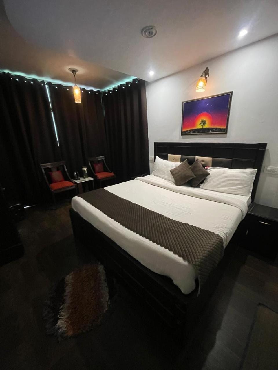 Upper city heart hotel#Mountain View naddi##Cheap Hotel Best Prices Guaranteed with Deals#Free Parking#cricket stadium 8 km#Mcleodganj 2 km- Bhagsunag 4 km Hotel in Punjab, India