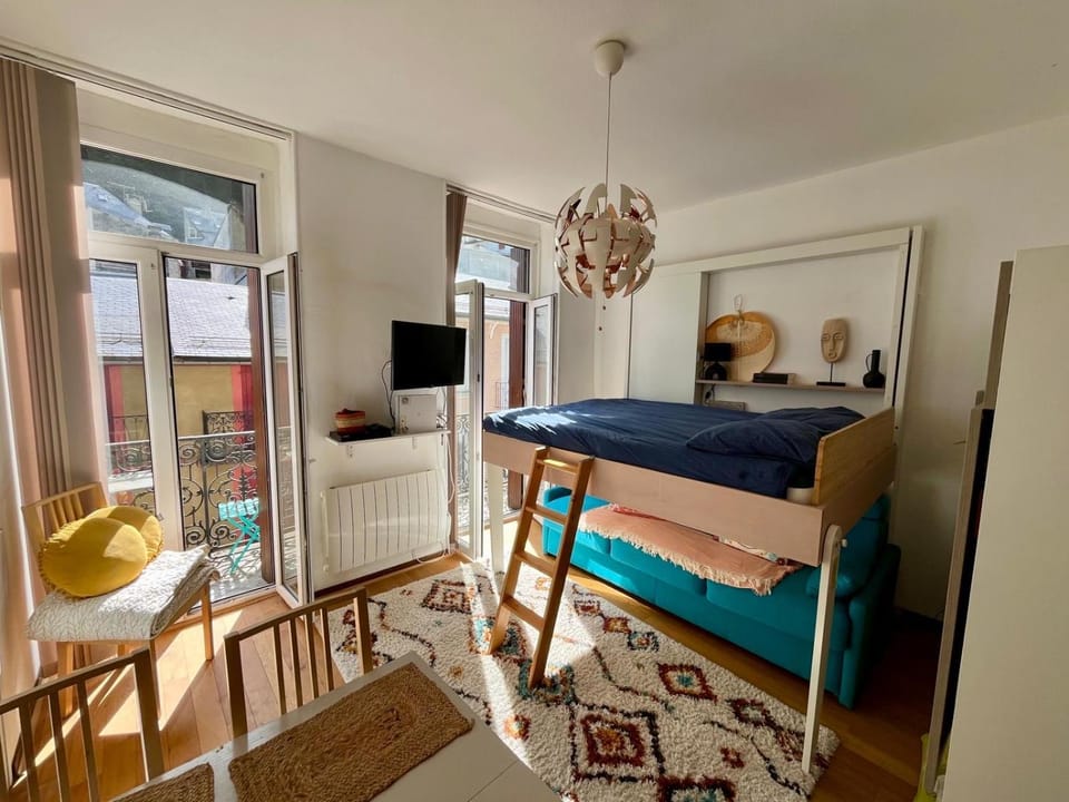 Appartement T2 classé tout confort, Cauterets Centre, équipé pour bébé Apartment in Cauterets