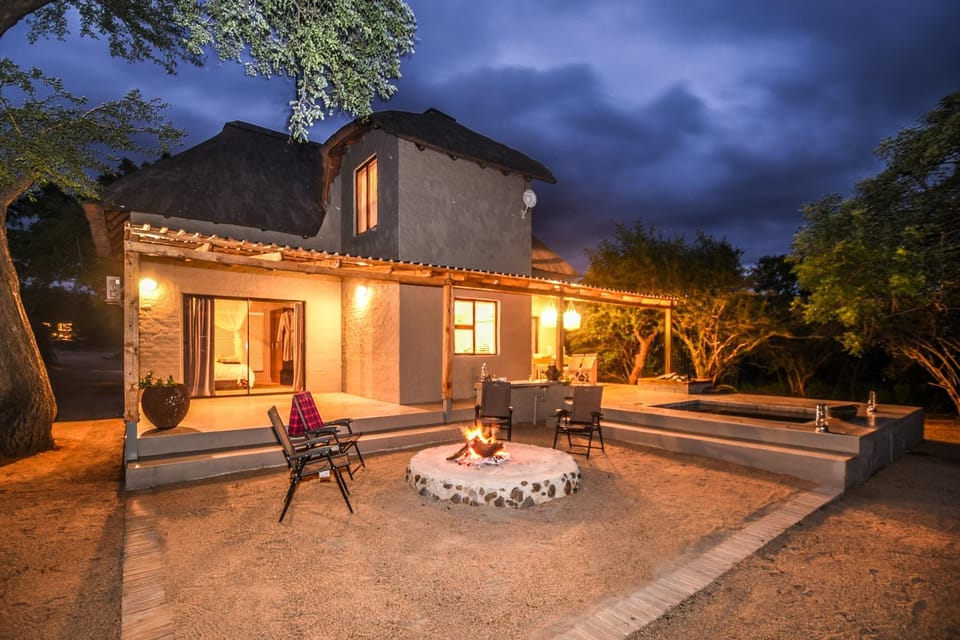 Property building, Patio, Swimming pool, Sunset