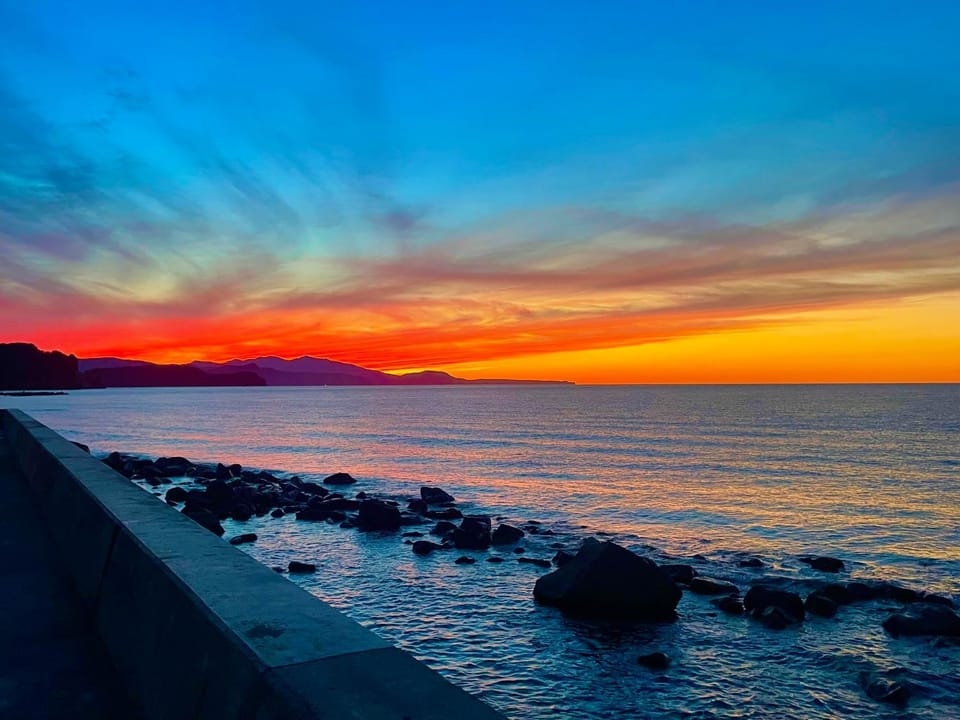 Restaurant/places to eat, Natural landscape, Beach, Sea view, Sunset
