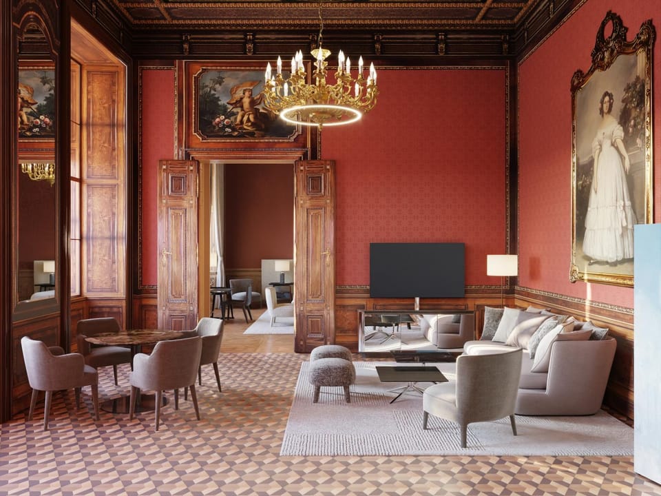Living room, Seating area