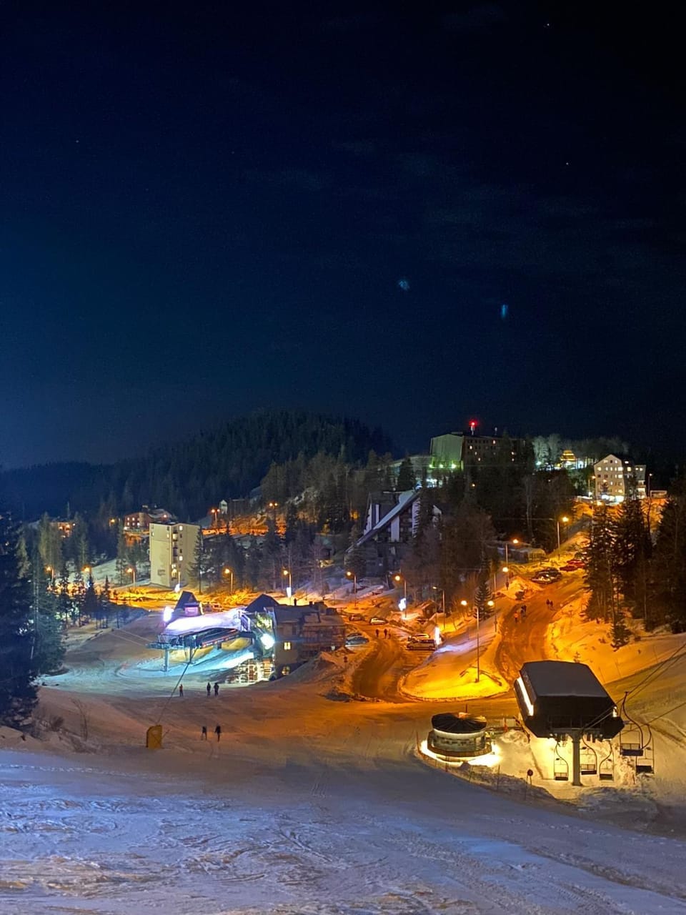 Night, Natural landscape
