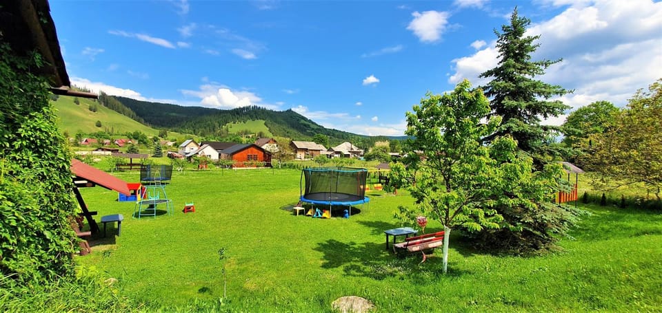 Children play ground, Garden, Mountain view