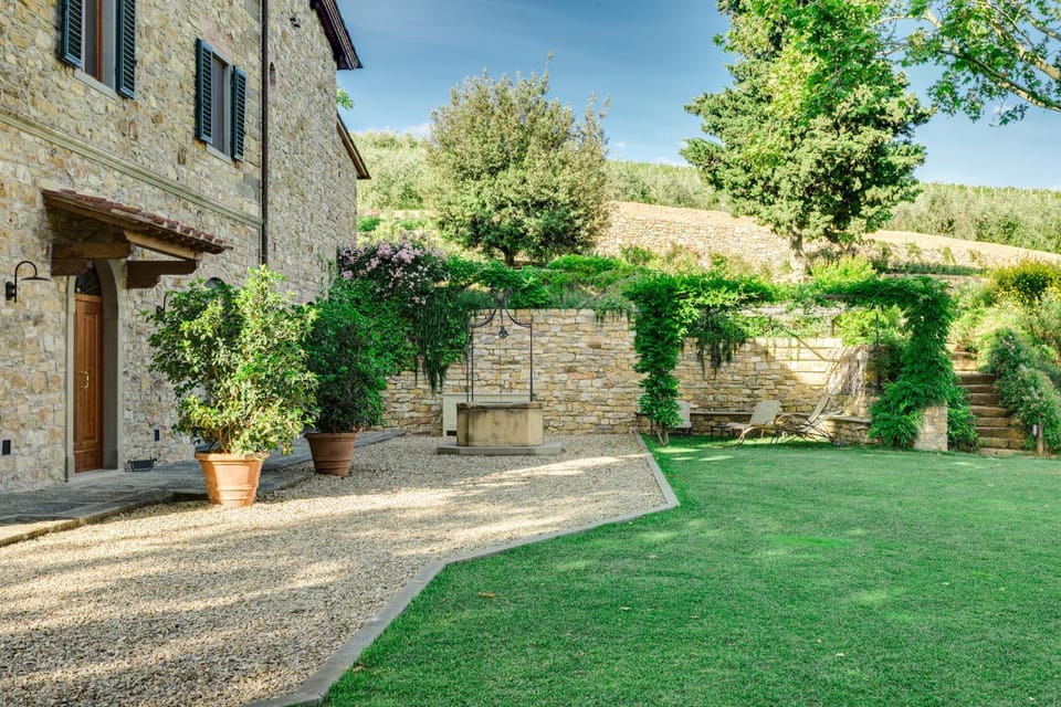 Property building, Spring, Day, Garden, Garden view, Inner courtyard view
