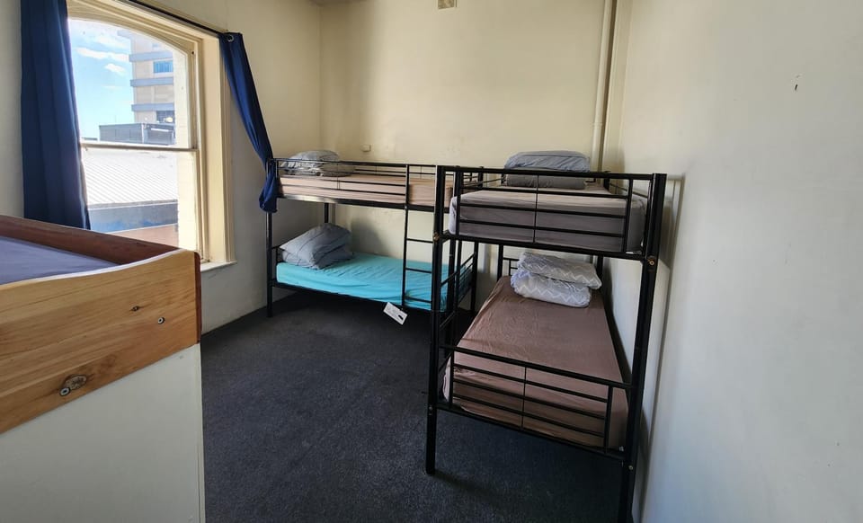 Photo of the whole room, bunk bed