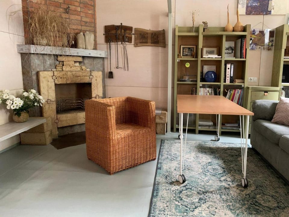 Студія з внутрішнім півповерхом. Apartment in Ukraine