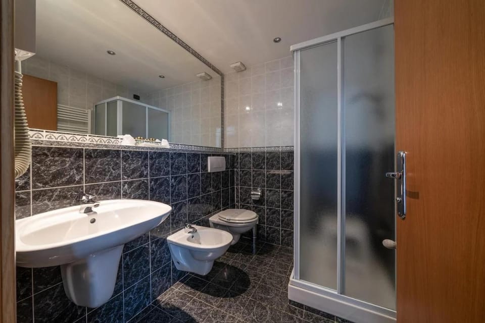 Shower, Toilet, Bathroom, bidet, towels