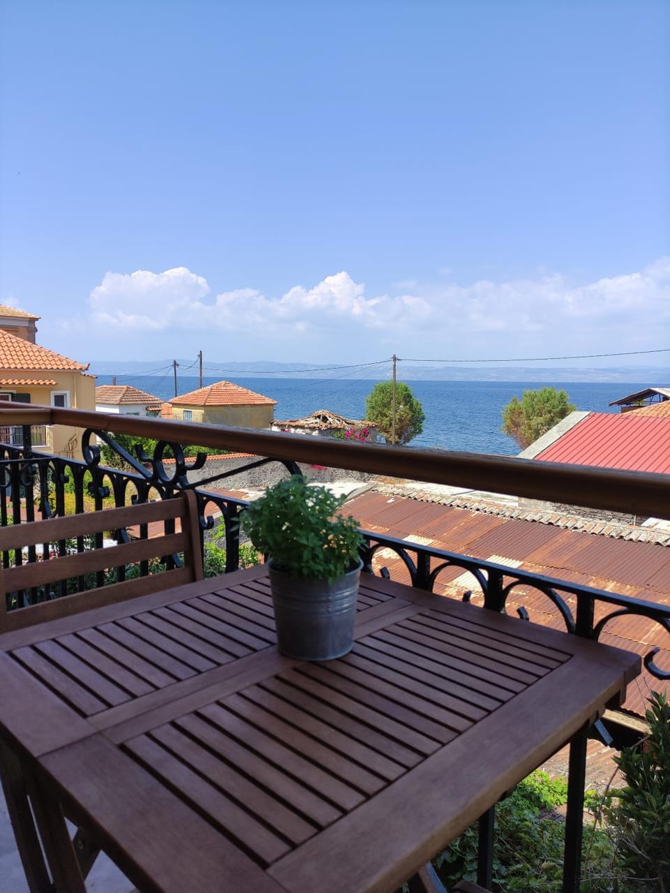 Natural landscape, View (from property/room), Balcony/Terrace, Sea view