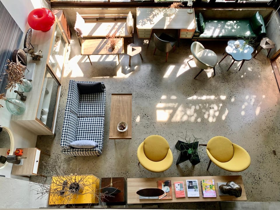Living room, Lobby or reception, hair dresser