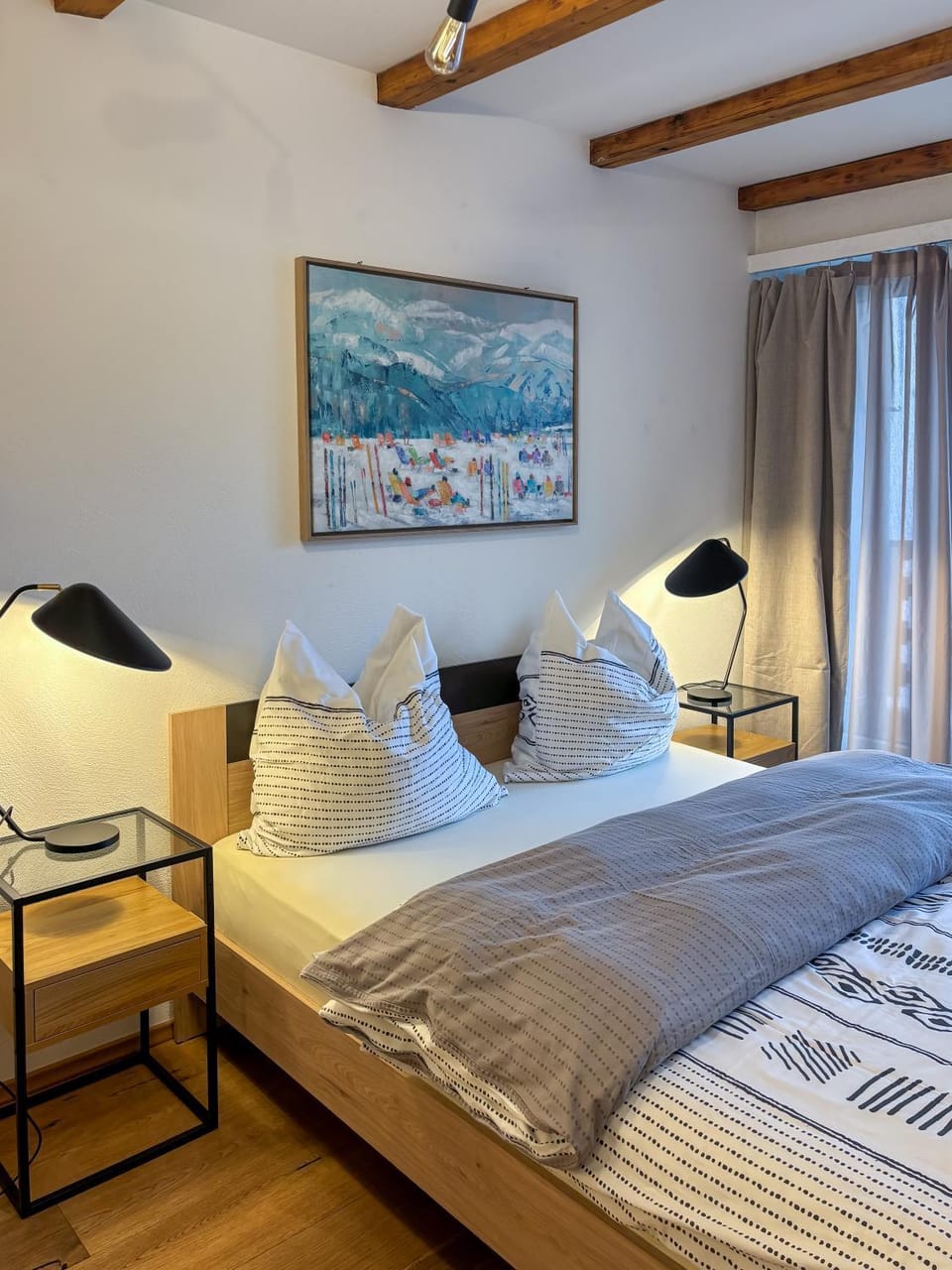 swissme - modernes Studio am Sportplatz mit Balkon & Parkplatz Apartment in Saint Moritz