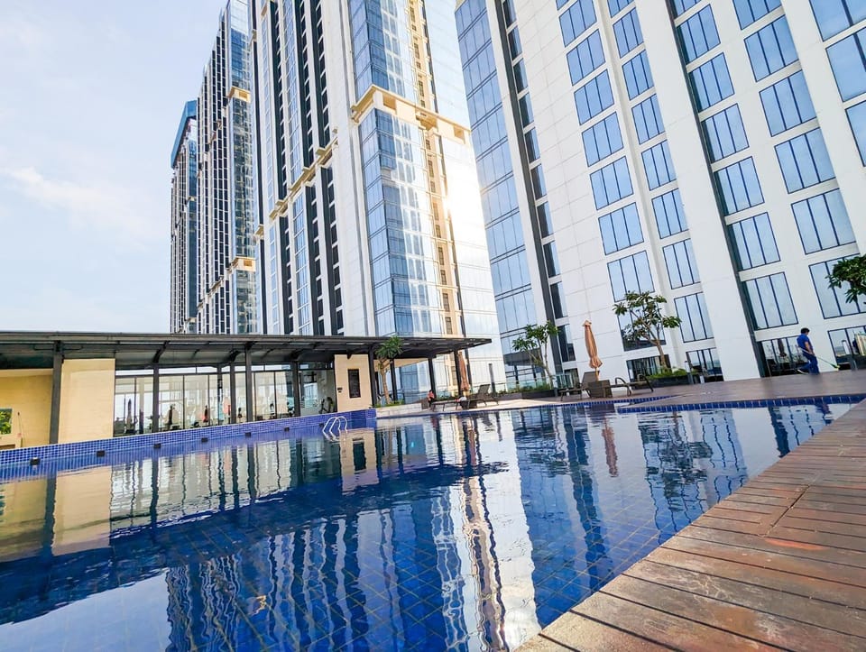 Property building, City view, Swimming pool