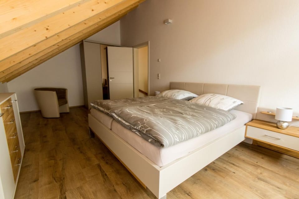 Property building, Living room, Bedroom