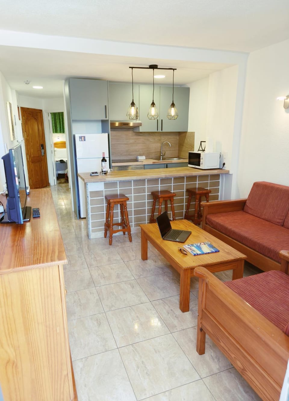 Kitchen or kitchenette, kitchen