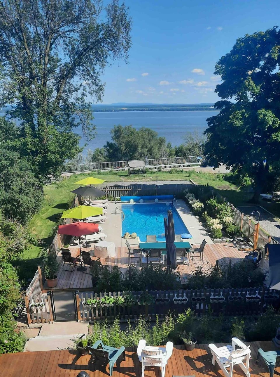 Garden, View (from property/room), Swimming pool