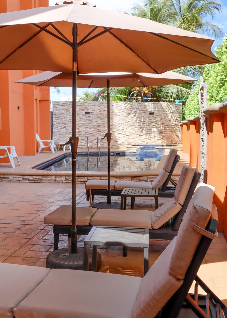Patio, Pool view, Swimming pool
