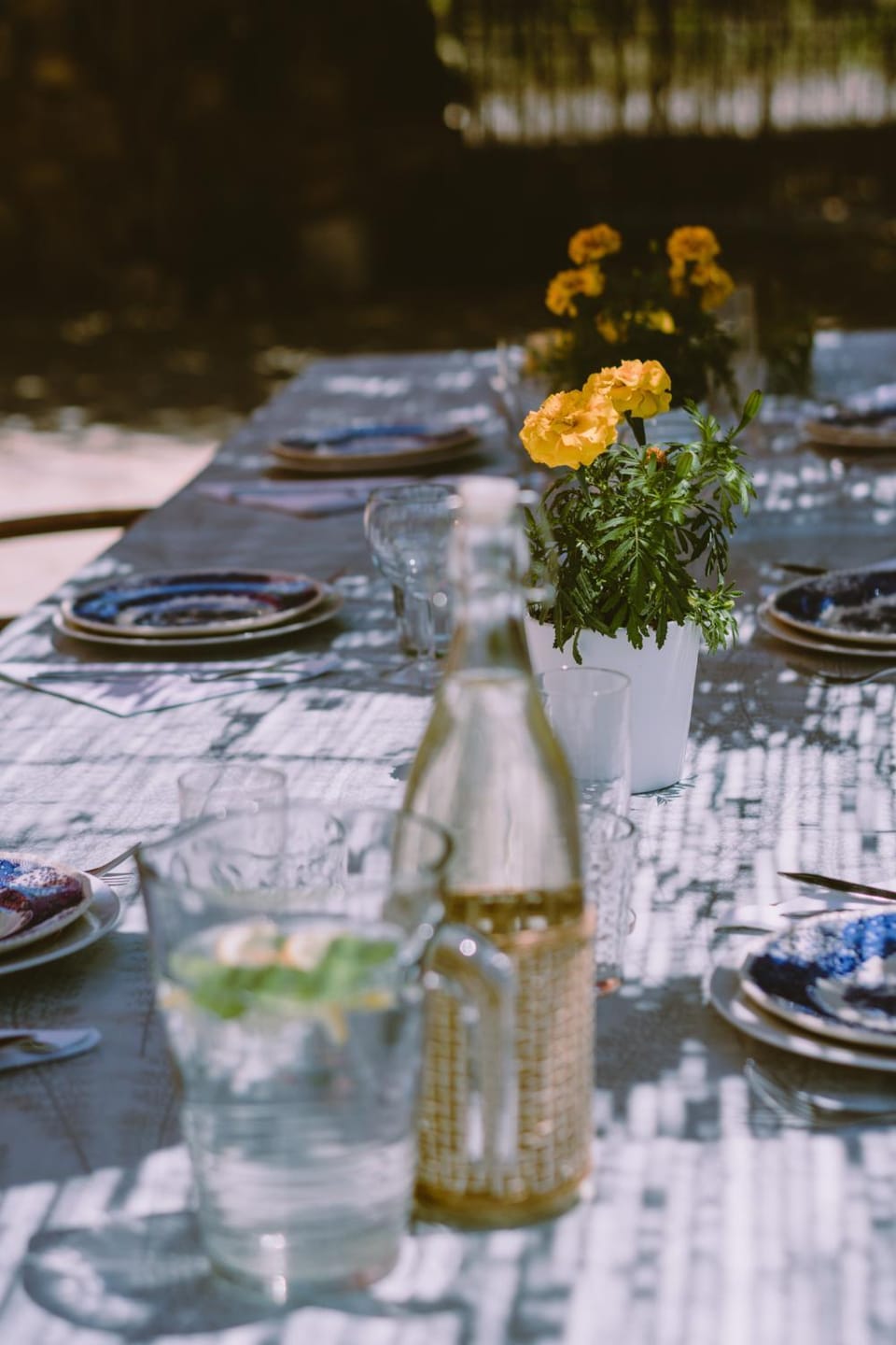 Garden, Dining area