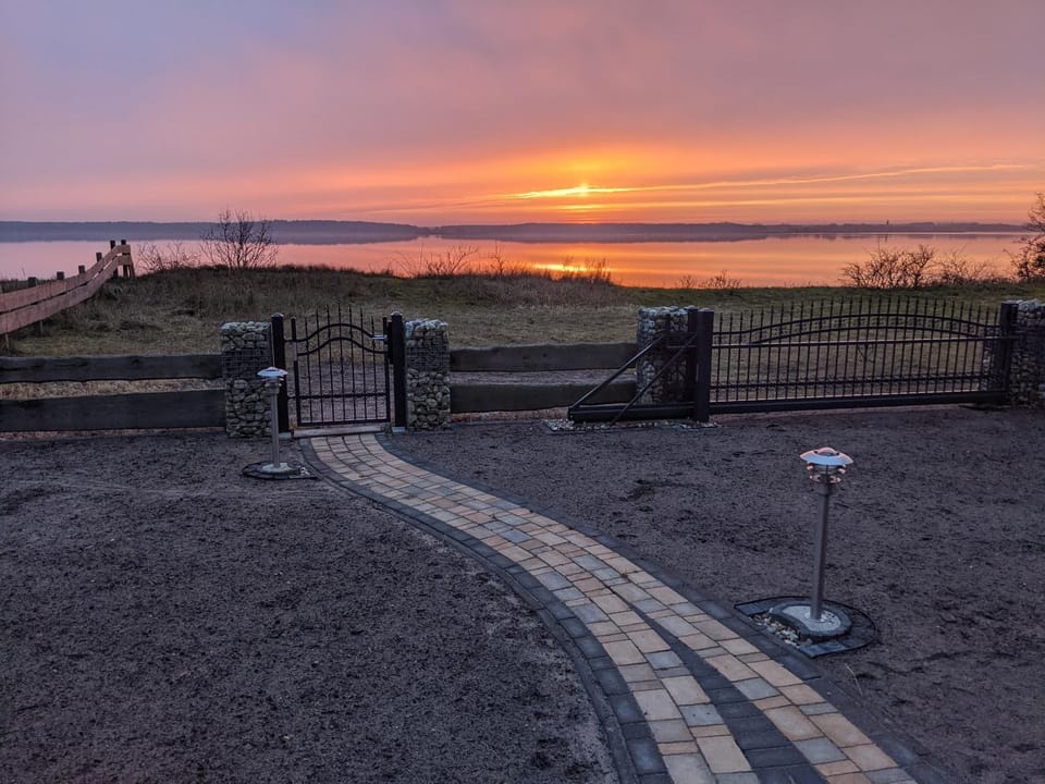 Natural landscape, Sunset
