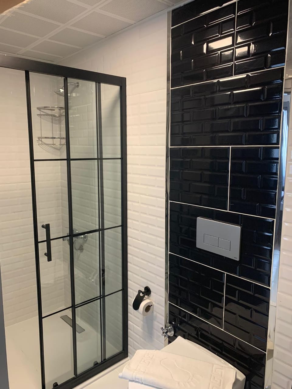 Shower, Bathroom, towels