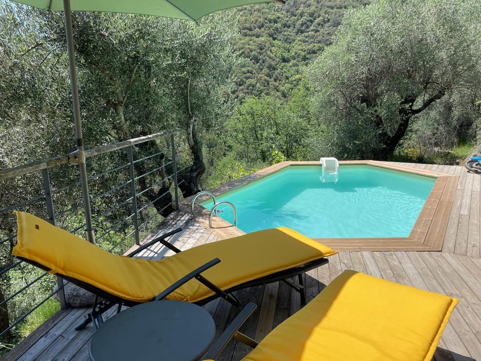 beautiful cottage with pool: 8 pers House in Liguria