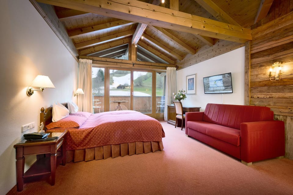 Seating area, Bedroom