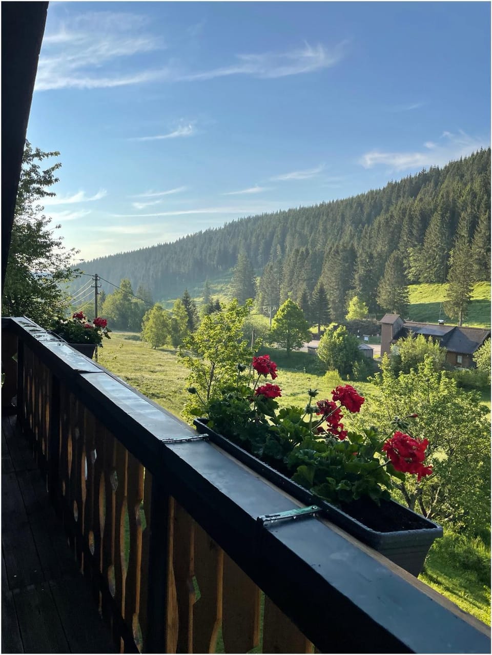 Spring, Day, Natural landscape, View (from property/room), Balcony/Terrace, Mountain view