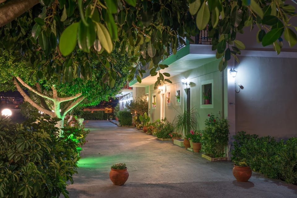 Facade/entrance, Night, On site