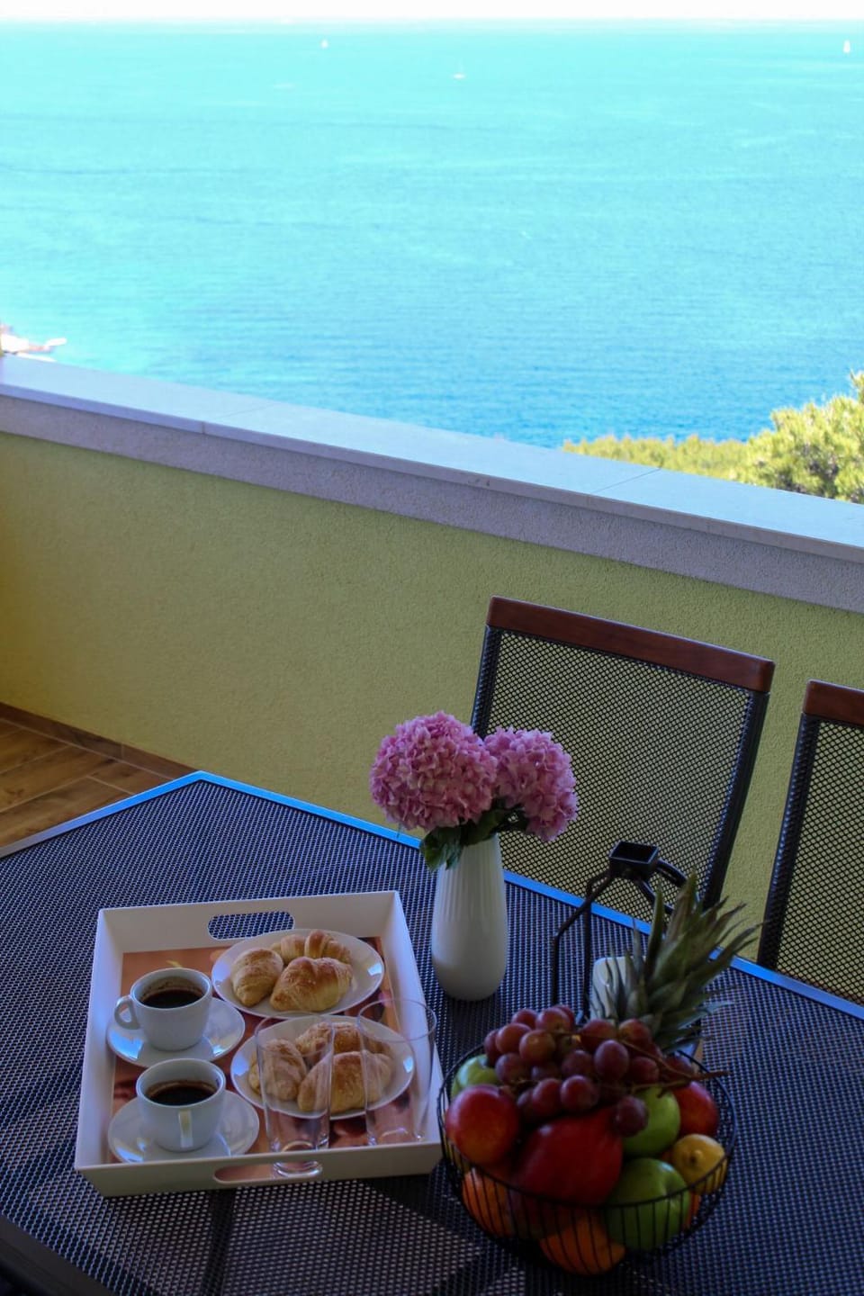 View (from property/room), Balcony/Terrace, Sea view