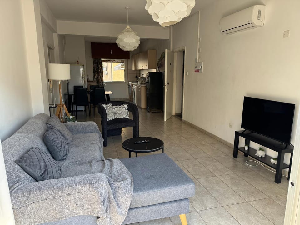 Living room, kitchen