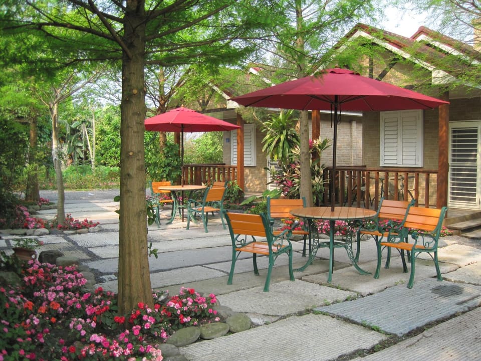 Property building, Patio, Spring, Day, Garden, Garden view