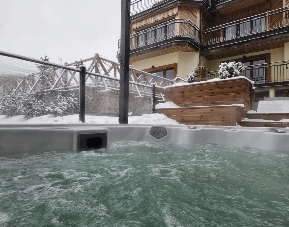 Natural landscape, Winter, Hot Spring Bath, Hot Tub, Hot Tub