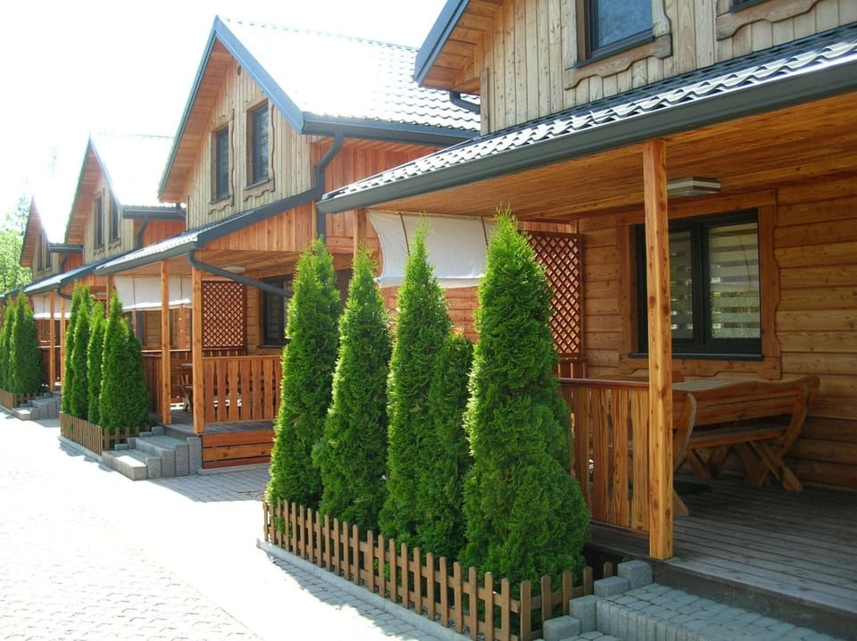 CYKADY domki letniskowe Okuninka House in Belarus