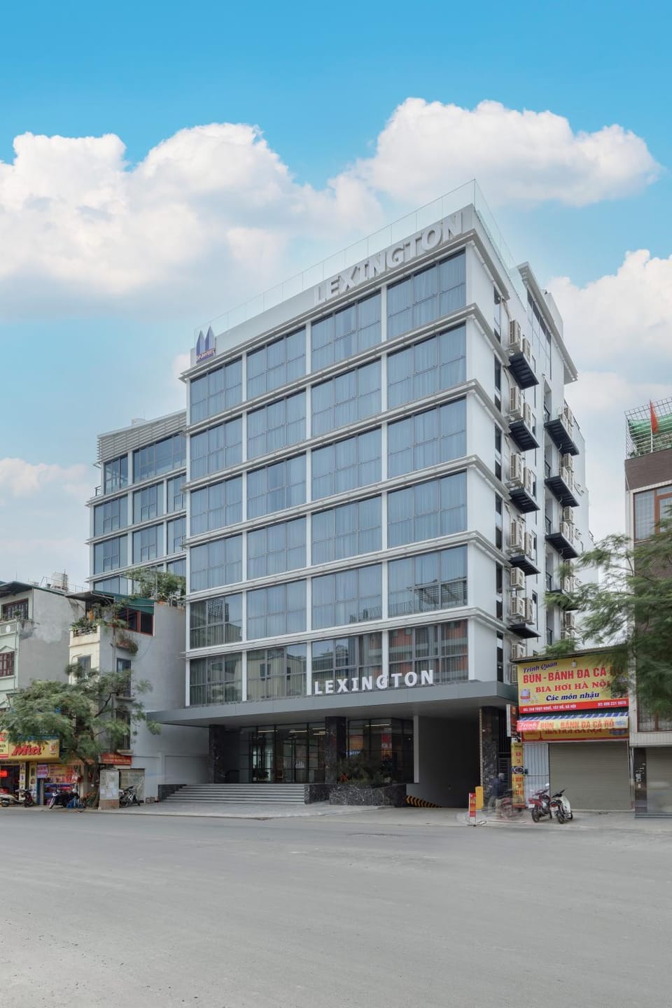 Property building, On site