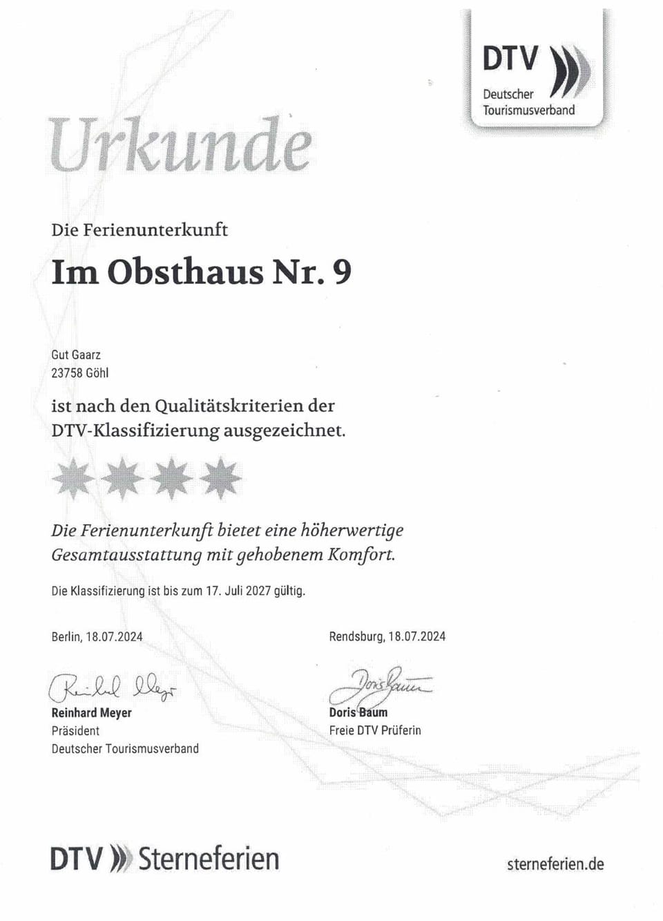 Im Obsthaus 9 Apartment in Ostholstein