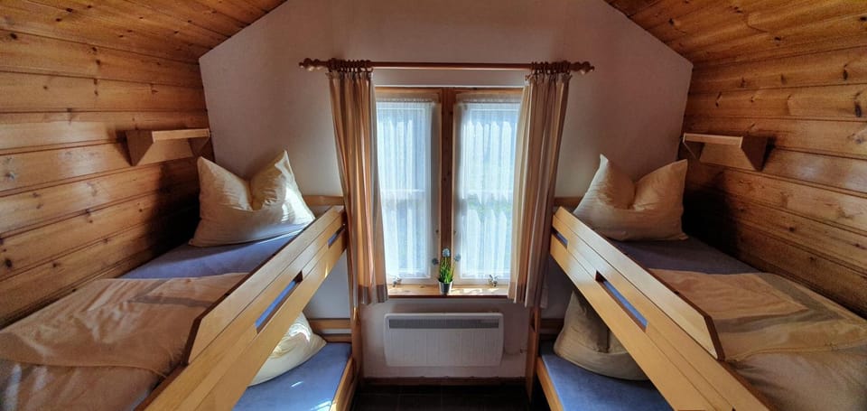 Photo of the whole room, Bedroom, bunk bed