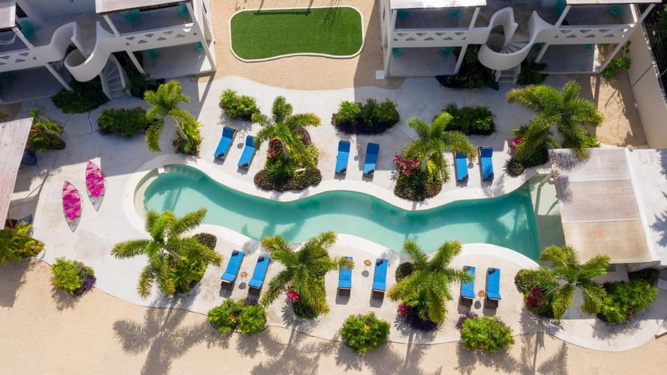 Bird's eye view, Pool view, Swimming pool