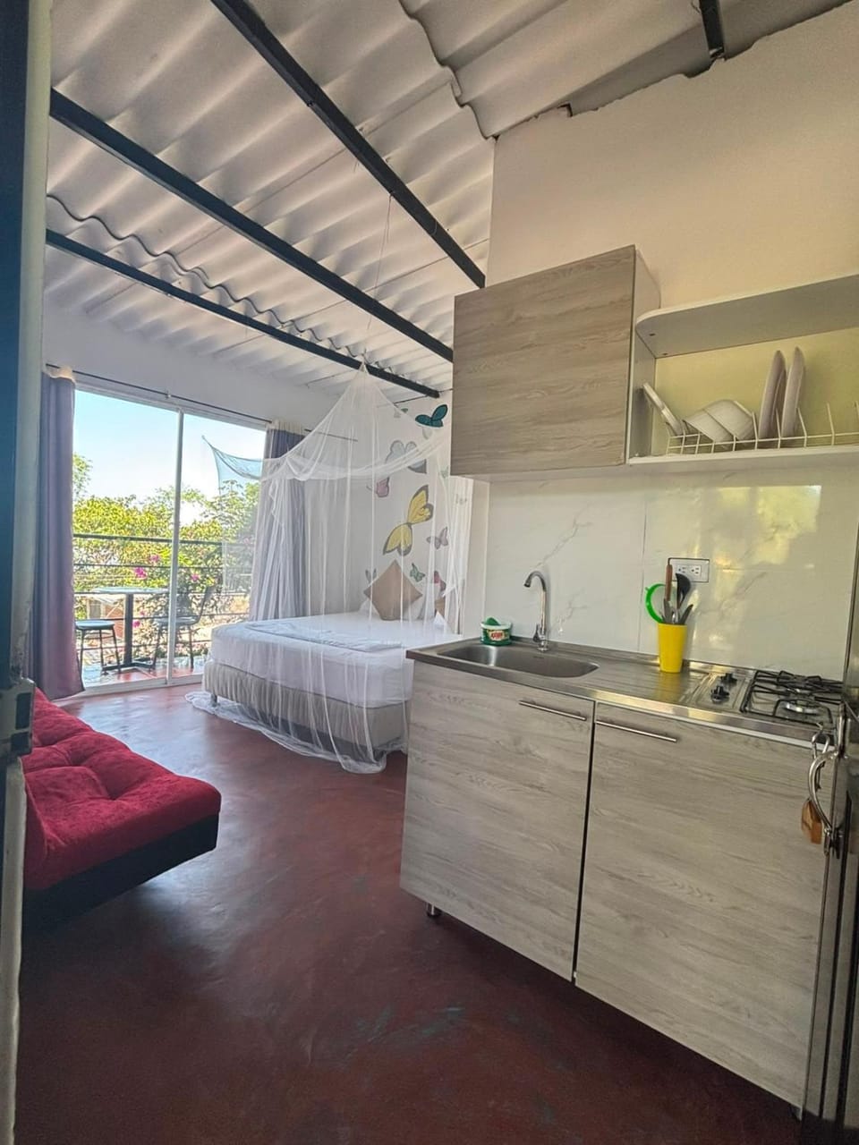 Kitchen or kitchenette