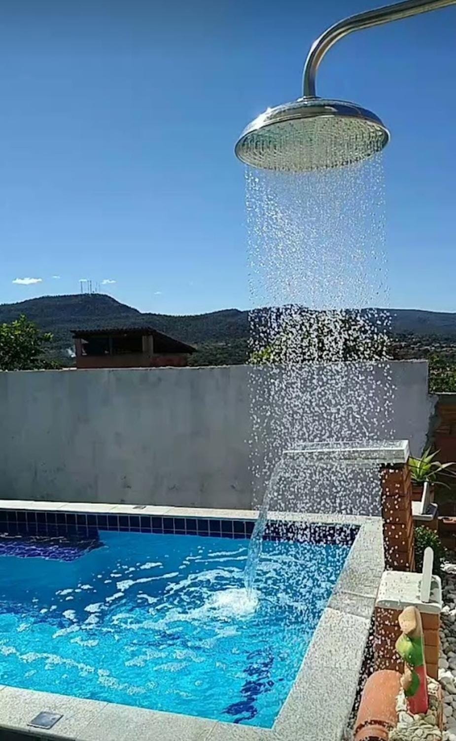 Day, Natural landscape, Mountain view, Pool view, Swimming pool