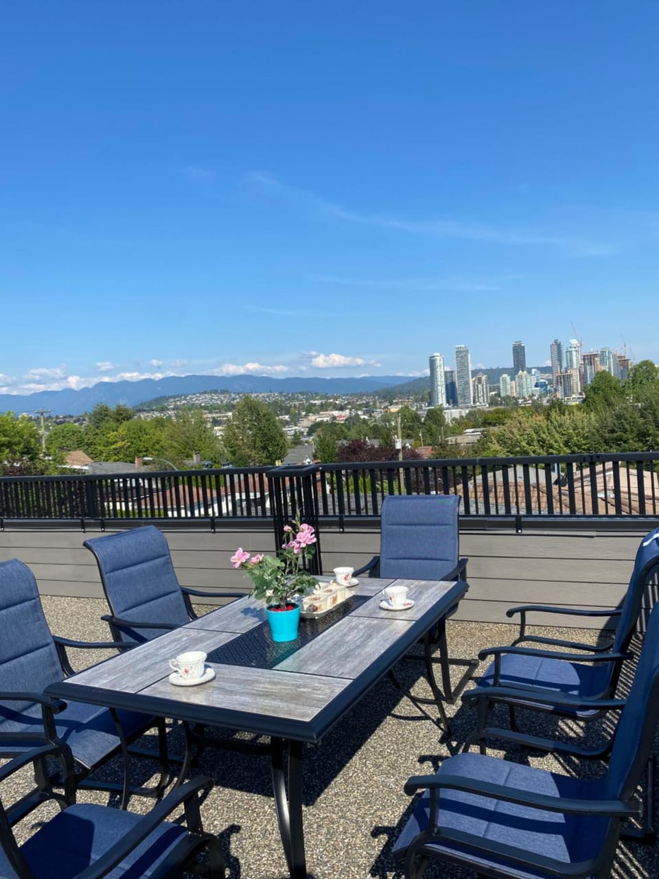 Day, Natural landscape, View (from property/room), Balcony/Terrace, Balcony/Terrace, Dining area, Mountain view
