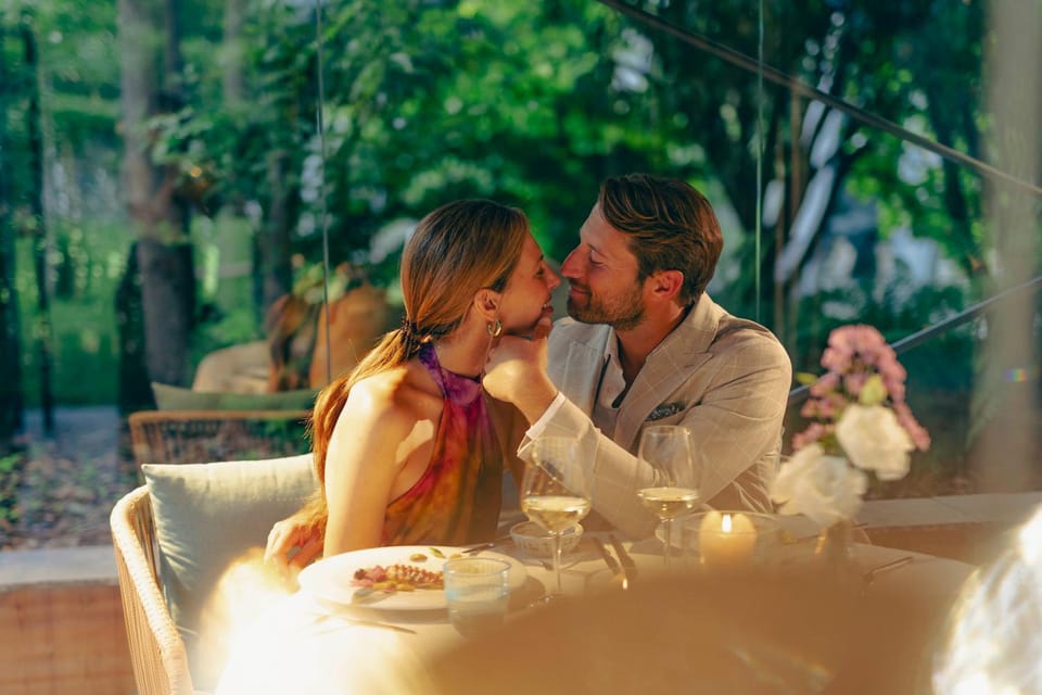 Garden, Guests, Dinner