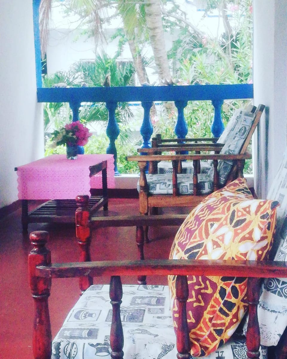 Seating area, Garden view