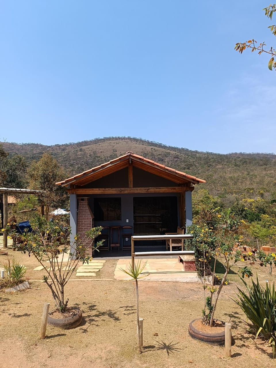 Property building, Natural landscape, Mountain view