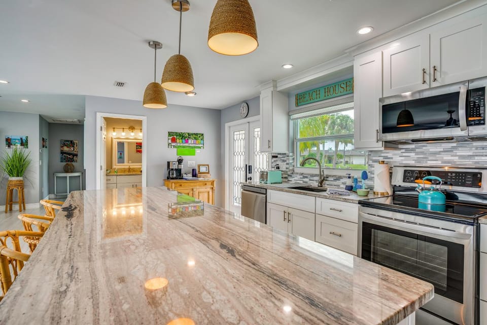 Canalfront Cape Coral Home with Dock & BBQ! House in Cape Coral
