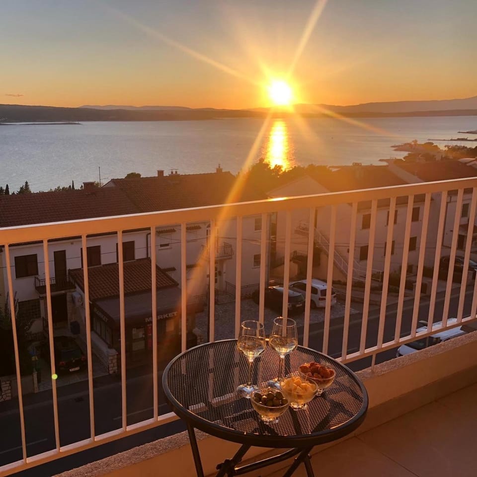 Balcony/Terrace, Sea view, Sunset