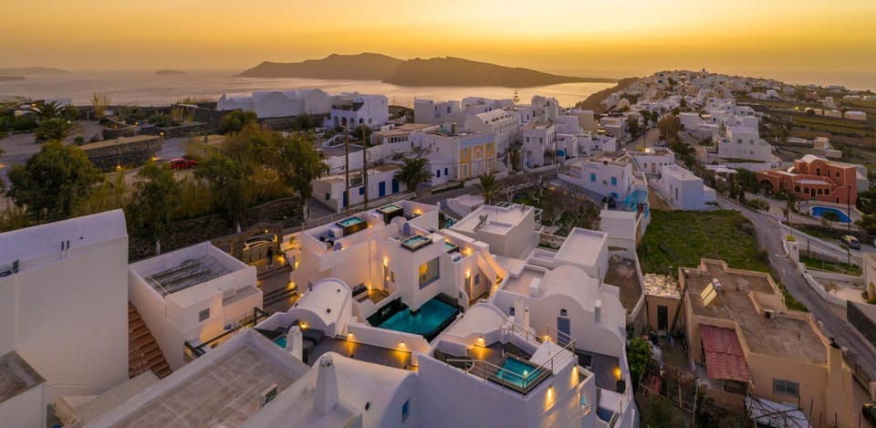 Bird's eye view, City view, Sunrise, Sunset