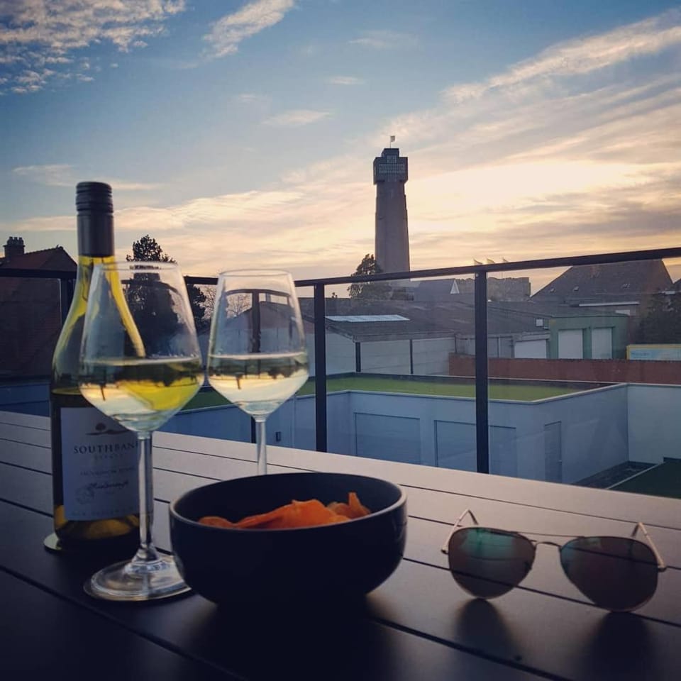 Vakantiewoning Ijzerfront 14-18- Ruim 2-slpk appartement met terras & privéparking Apartment in Flanders