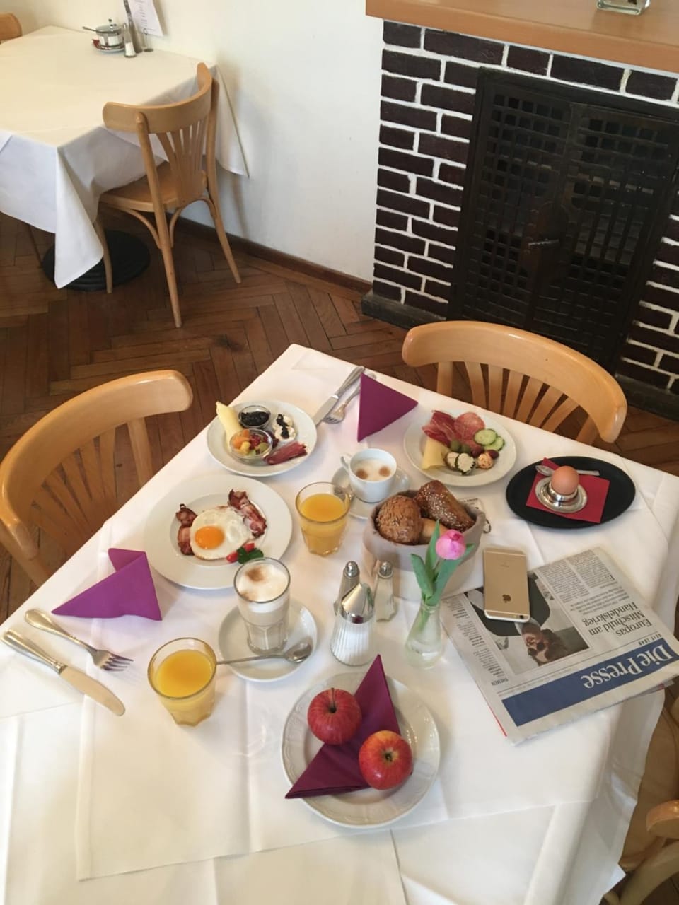 Buffet breakfast