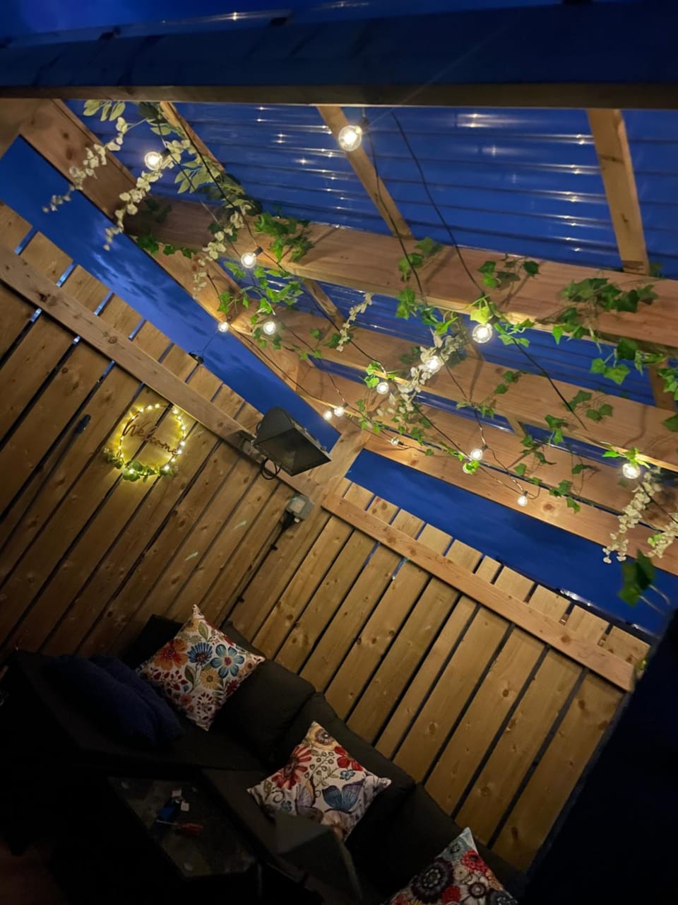 Night, Garden, heating